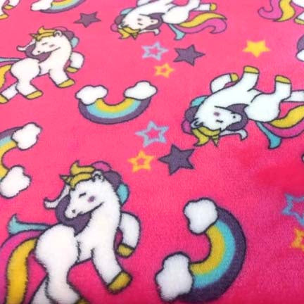 MAGLIETTA IN PILE "SOFA HACHICO" UNICORN PER PICCOLO LEV. ITALIANO