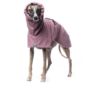 CAPPOTTINO INVERNALE "DG WHIPPET FLUFFY PLUS" ASH ROSE PER WHIPPET