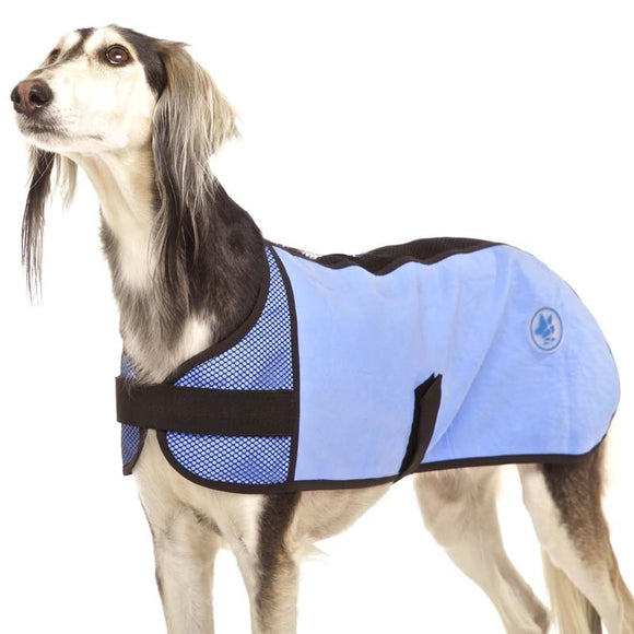 KÜHLMANTEL "SOFA COOL ONE" GRÜN FÜR WINDHUNDE