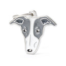 MY FAMILY MEDAGLIETTA PER CANI "LEVRIERO" GRIGIO-1