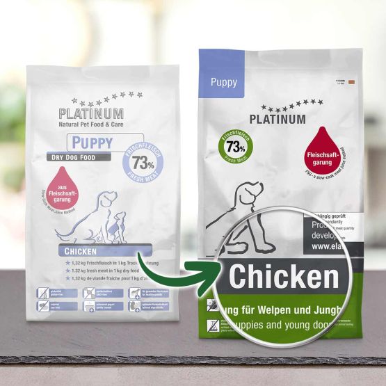 HALBFEUCHTE CHROQUETTEN FÜR HUNDE PLATINUM ADULT CHICKEN