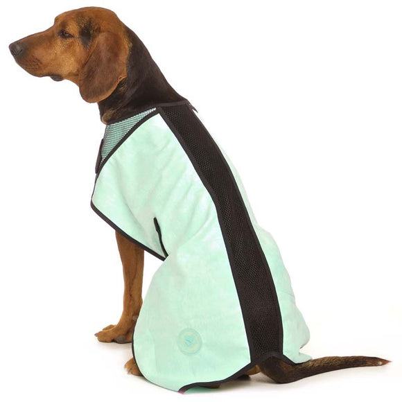 KÜHLMANTEL "SOFA COOL ONE" GRÜN FÜR WINDHUNDE