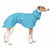 RAINCOAT IN LIGHT SOFT SHELL "SOFA DOG WEAR GABRIEL 03" ANTHRACITE FOR WHIPPET, GALGO, GREYHOUND 