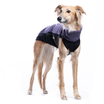 MAGLIETTA "DG OUTDOOR FLEECE TOP" MULLED GRAPE PER TUTTI I LEVRIERI
