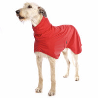 REGENMANTEL "SOFA DOG WEAR MICHAEL EXTRARAIN 02" GRAU FÜR PLI, WHIPPET, GALGO, WINDHUND 