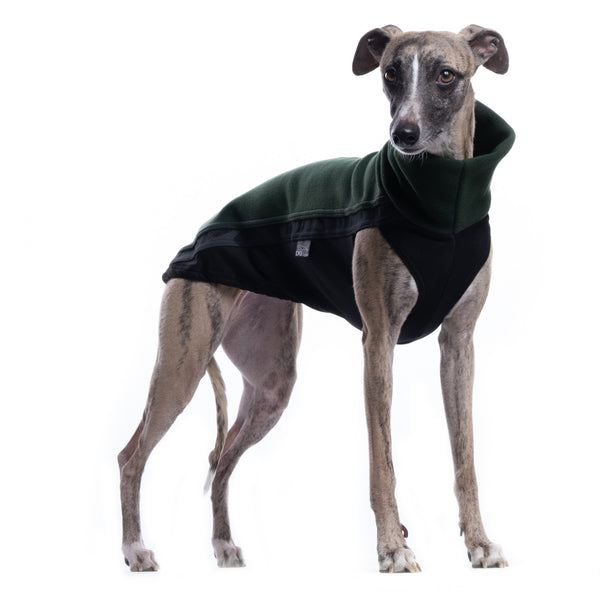 MAGLIETTA "DG OUTDOOR FLEECE TOP" JUNE BUG PER TUTTI I LEVRIERI