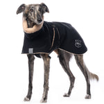 CAPPOTTINO INVERNALE "DG WHIPPET FLUFFY PLUS" BLACK PER WHIPPET