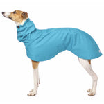 RAINCOAT IN LIGHT SOFT SHELL "SOFA DOG WEAR GABRIEL 03" ANTHRACITE FOR WHIPPET, GALGO, GREYHOUND 