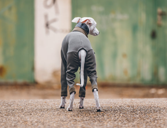 TUTA/PIGIAMINO IN PILE "DG URBAN WARMKEEPER BODY" THYME