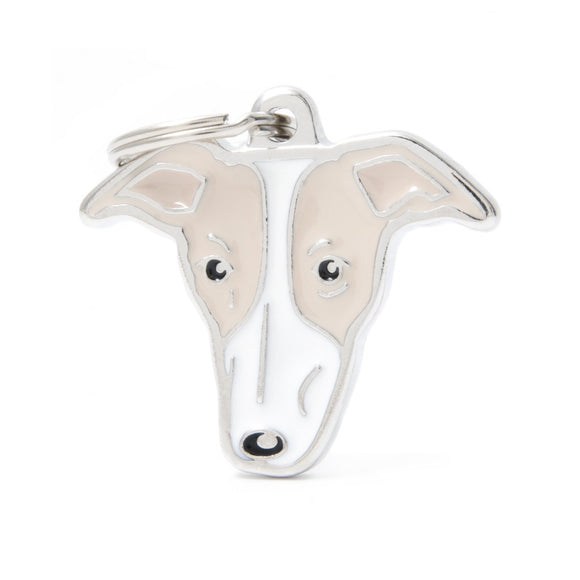 MY FAMILY MEDAGLIETTA PER CANI "LEVRIERO" BEIGE