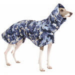 RAINCOAT "SOFA DOG WEAR MICHAEL EXTRARAIN 02" GRAY FOR PLI, WHIPPET, GALGO, SIGHThound 