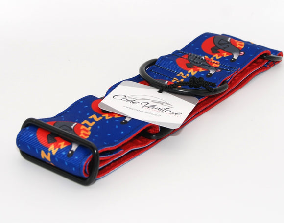 COLLARE MARTINGALA "GOOD NIGHT" PER WHIPPET E LEVRIERO