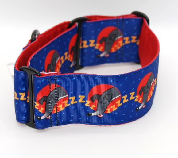 COLLARE MARTINGALA "GOOD NIGHT" PER WHIPPET E LEVRIERO