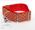 COLLARE MARTINGALA "RED TARTAN" PER WHIPPET E LEVRIERO