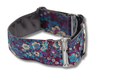 COLLARE MARTINGALA "JACQUARD FZS PRUGNA"