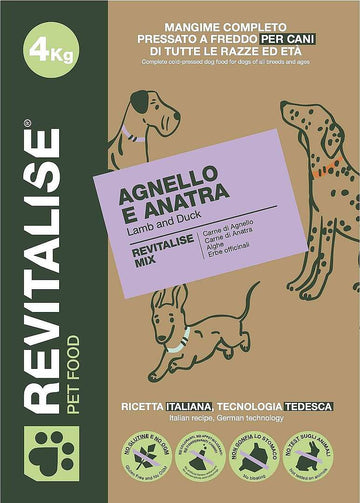 PRESSATO A FREDDO PER CANI REVITALISE AGNELLO E ANATRA
