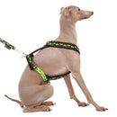 PETTORINA PER PLI IMBOTTITA NERA CON ZAMPINE ROSA-4