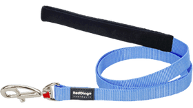 RED DINGO LEASH S PLAIN BLUE