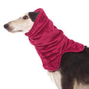 FLEECE NECK WARMER "SOFA RAFAEL" FUCHSIA FOR PLI, WHIPPET, GALGO, GREYHOUND -4