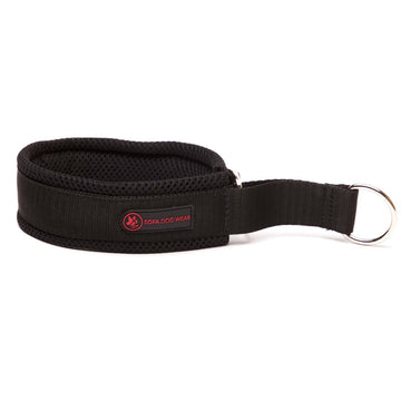 SCHWARZER "SOFA TEXTILE" GEPOLSTERTER KRAGEN