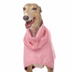 REGENMANTEL "SOFA DOG WEAR MICHAEL EXTRARAIN 02" ROSA FÜR PLI, WHIPPET, GALGO, LEVRIERO 