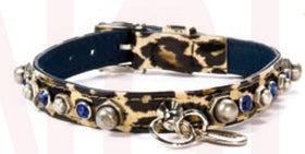 MALUCCHI COLLAR IN ECO LEATHER "ALWAYS TOGETHER JUNGLE MAN" 