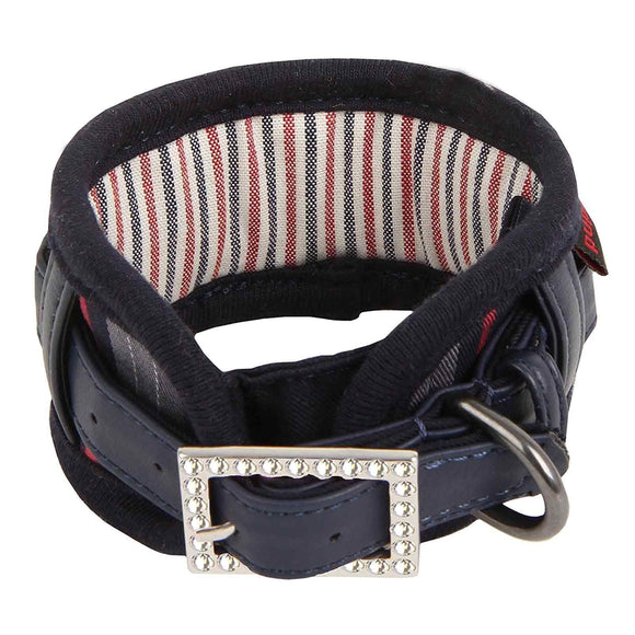 PUPPIA SOFT COLLAR "NECKGUARD" NAVY