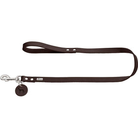 DUNKELBRAUN "HUNTER SOFT ORIGINAL" LEDERLEINE 