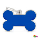 MY FAMILY BLUE BONE "HANDMADE" DOG TAG-1