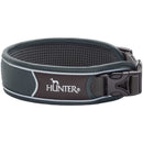 HUNTER "DIVO" GRAY PADDED NYLON COLLAR -1
