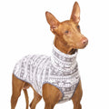FLEECE T-SHIRT "SOFA HACHICO JUMPER 03" GRAY FOR PLI, WHIPPET AND GREYHOUND
