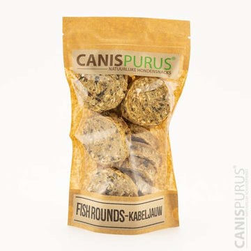 CANIS PURUS SNACK "FISH RONDS COD" 100% COD