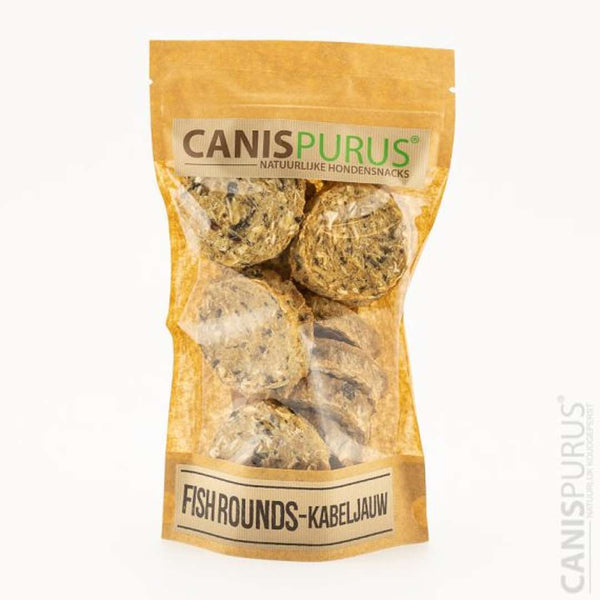 CANIS PURUS "FISH RONDS COD" SNACK 100% COD