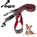 ROGZ DOG LEASH REFLECTIVE SOFT TOUCH RED