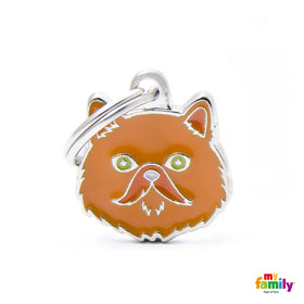 MY FAMILY RED "PERSIAN" CAT ID Tag