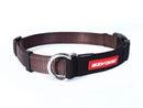 EZYDOG COLLAR CHECKMATE BROWN-1