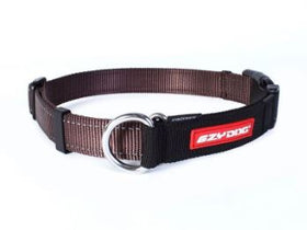 EZYDOG COLLAR CHECKMATE BROWN
