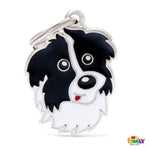 MY FAMILY "BORDER COLLIE" DOG TAG