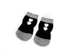 CAMON NON-SLIP SOCKS FOR DOGS BLACK WITH HEARTS 4 PCS