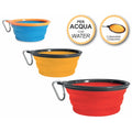 COLLAPSIBLE RIGID SILICONE TRAVEL BOWL FOR DOGS
