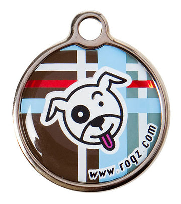 ROGZ ID TAGZ SURF TARTAN MEDAILLEN-ANHÄNGER