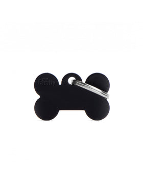 MY FAMILY BLACK BONE "BASIC" DOG TAG