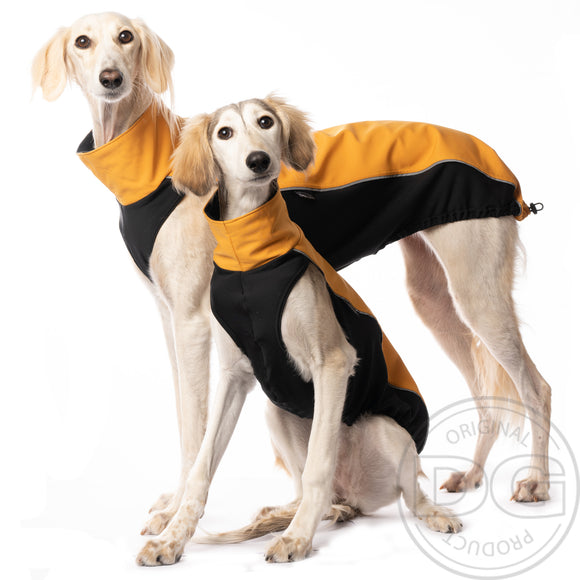 ORANGE „DG OUTDOOR SOFT SHELL TOP“ T-SHIRT FÜR PLI, WHIPPER, GALGO, GREYHOUND