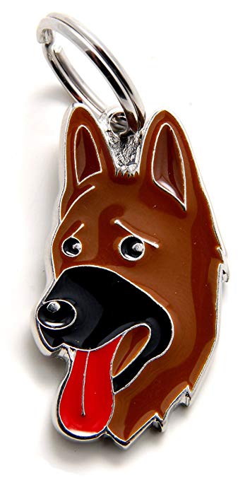 MY FAMILY "GERMAN SHEPHERD" DOG TAG