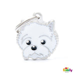 MY FAMILY "WEST HIGHLAND WHITE TERRIER" DOG TAG