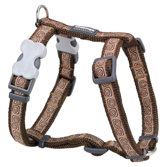 RED DINGO PETTORINA PER CANI HYONO BROWN