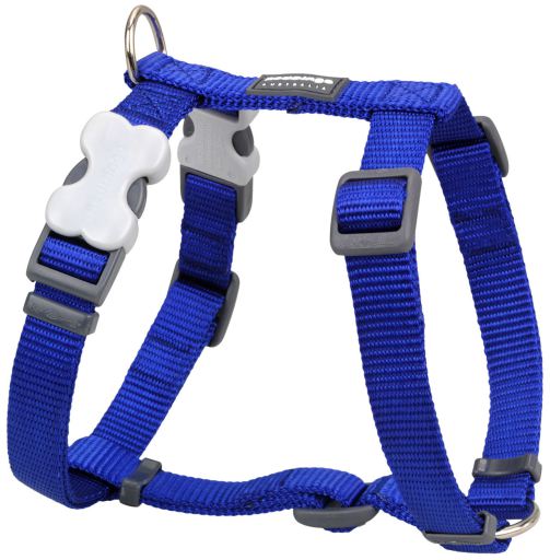 RED DINGO DOG HARNESS TG. L PLAIN BLUE