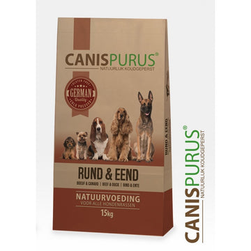 CANIS PURUS COLD PRESSED DOG CROQUETTES BEEF AND DUCK