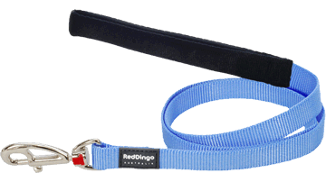 RED DINGO LEASH M PLAIN BLUE