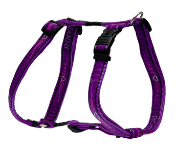 ROGZ "PURPLE CHROME" FANTASY DOG HARNESS